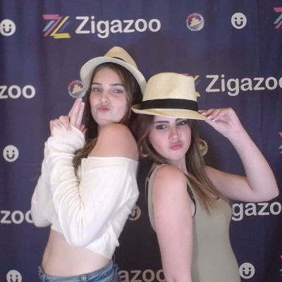 Alana Clements at the launch event of the app Zigazoo in Orlando.